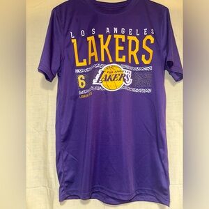 Purple Los Angeles Lakers, LeBron James jersey
